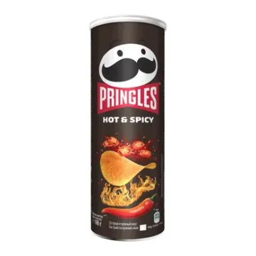 Чипси Pringles Hot & Spicy Гострі, 165 г